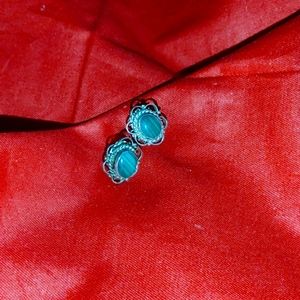 Antique sterling silver earrings